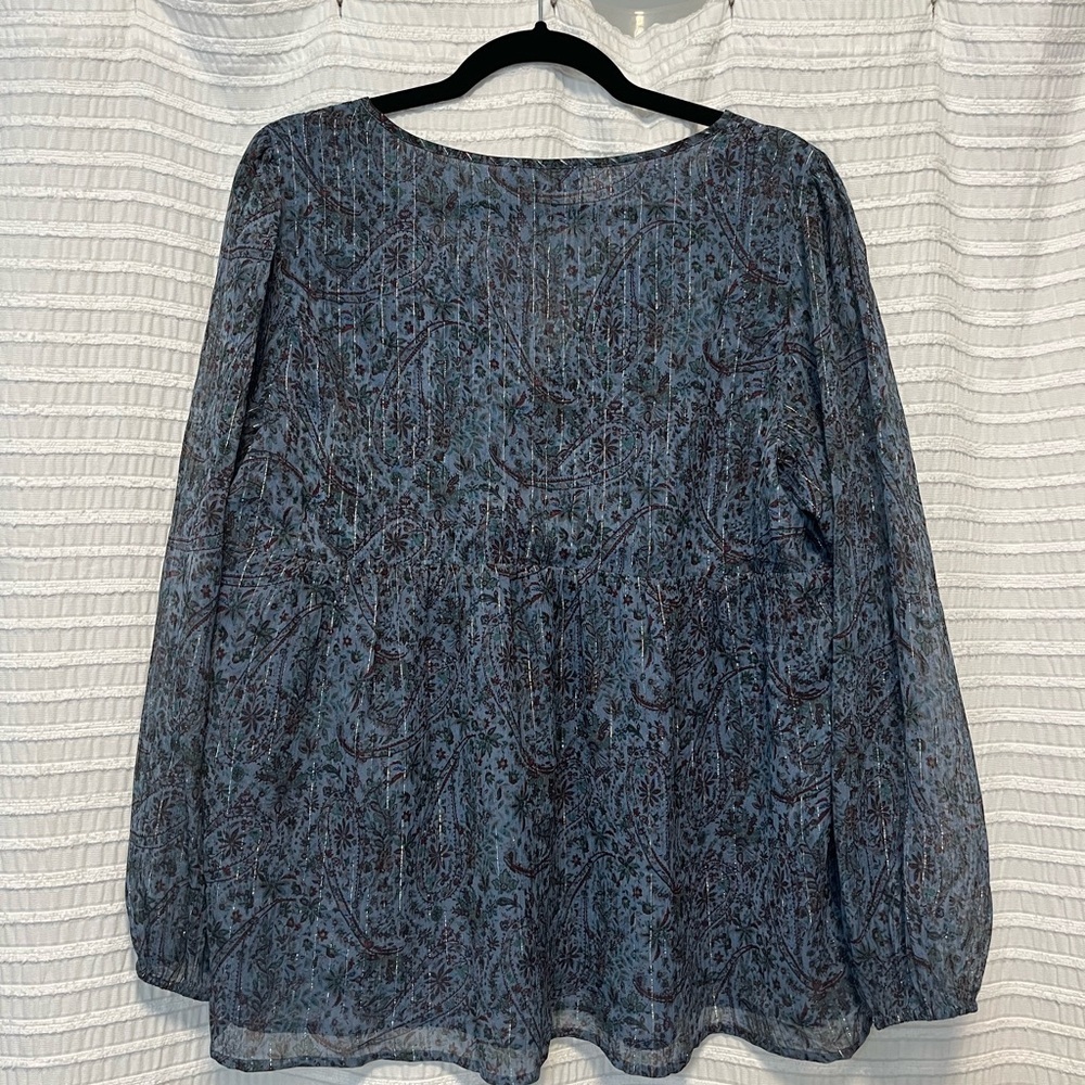 Lucky Brand Peasant blouse - Picture 7 of 8